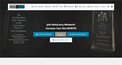 Desktop Screenshot of notecarry.com